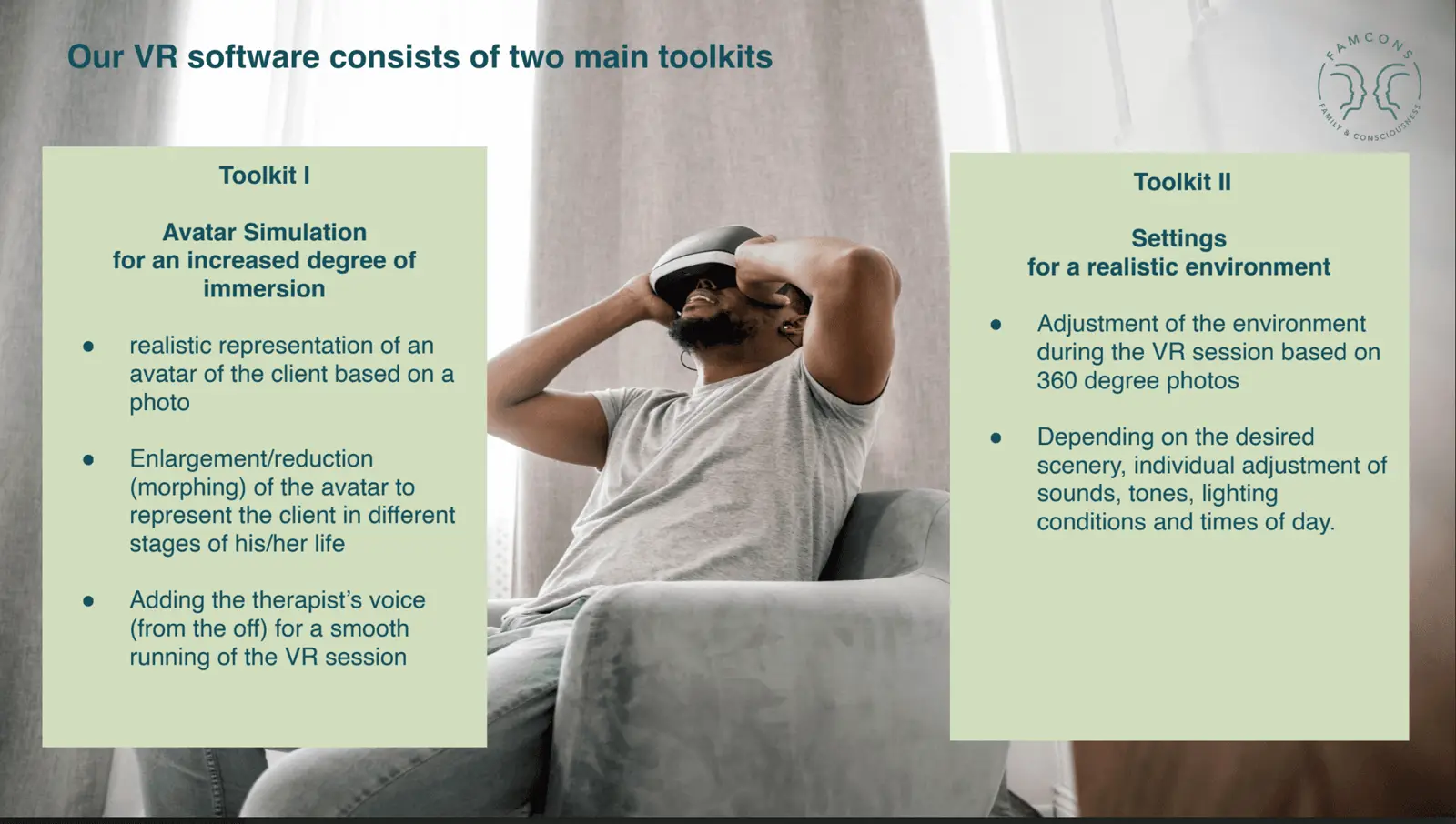 R&D: VR Therapy Tools — 2